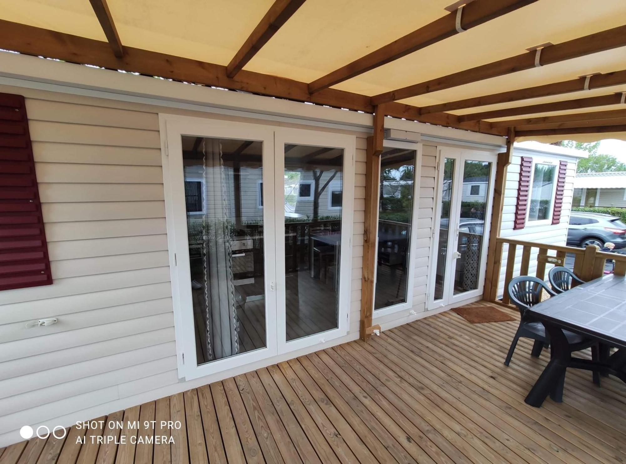 Mobilehome 8 Personnes Avec Clim Situe Aux Sables Du Midi 발라 플라주 외부 사진